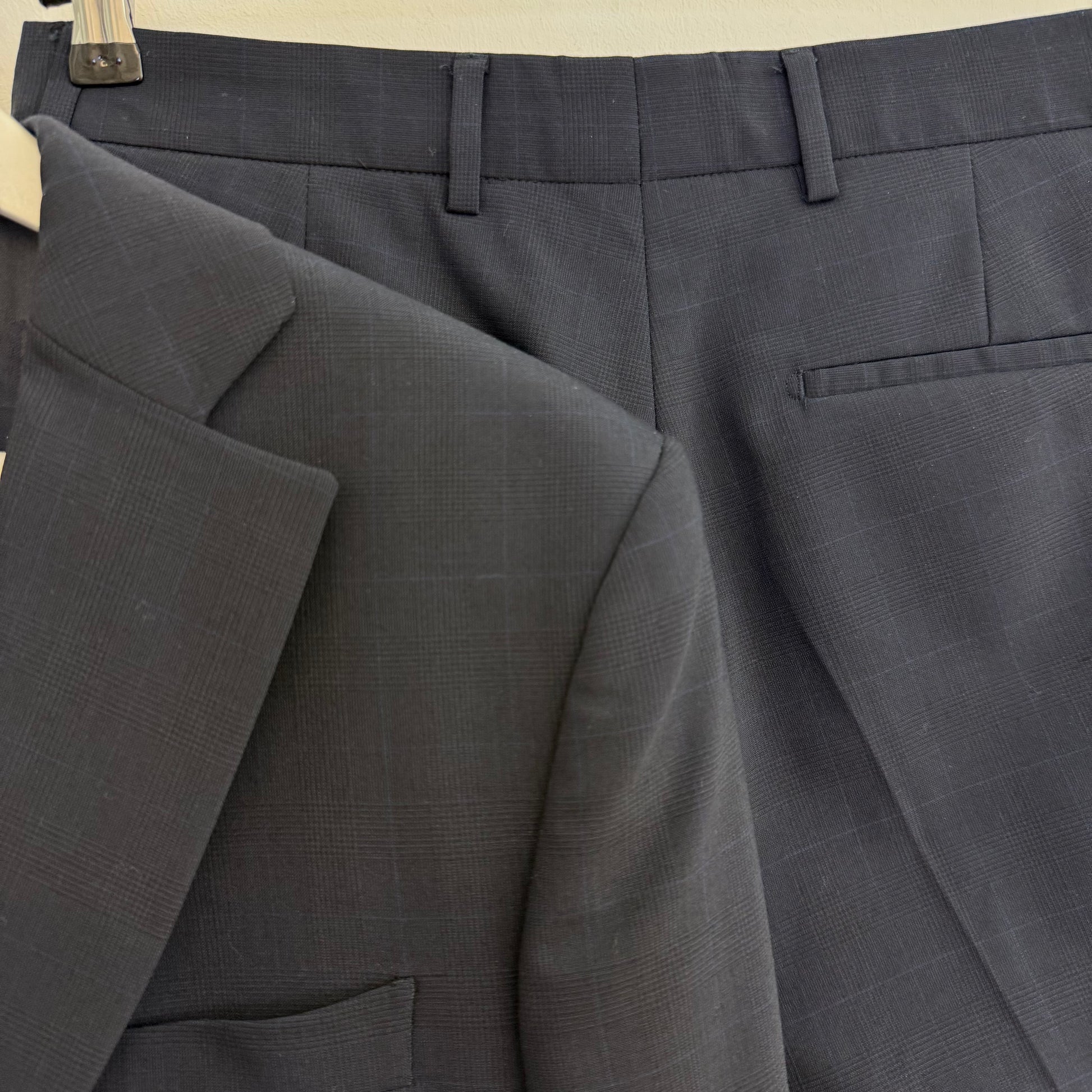 Dirk Bikkembergs dark blue 2 piece suit