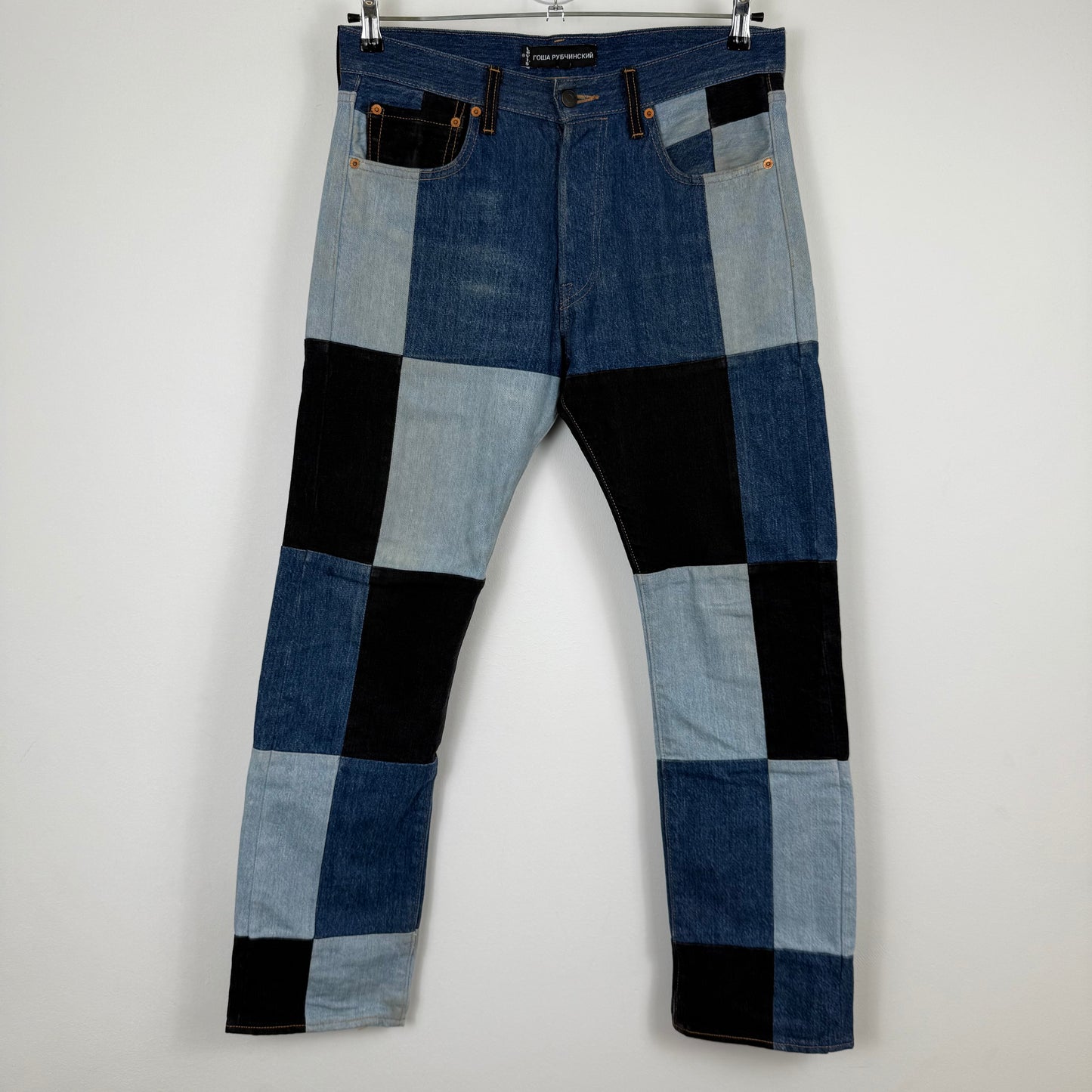 Gosha Rubchinskiy x Levi’s 501 F/W 2018 Patchwork jeans