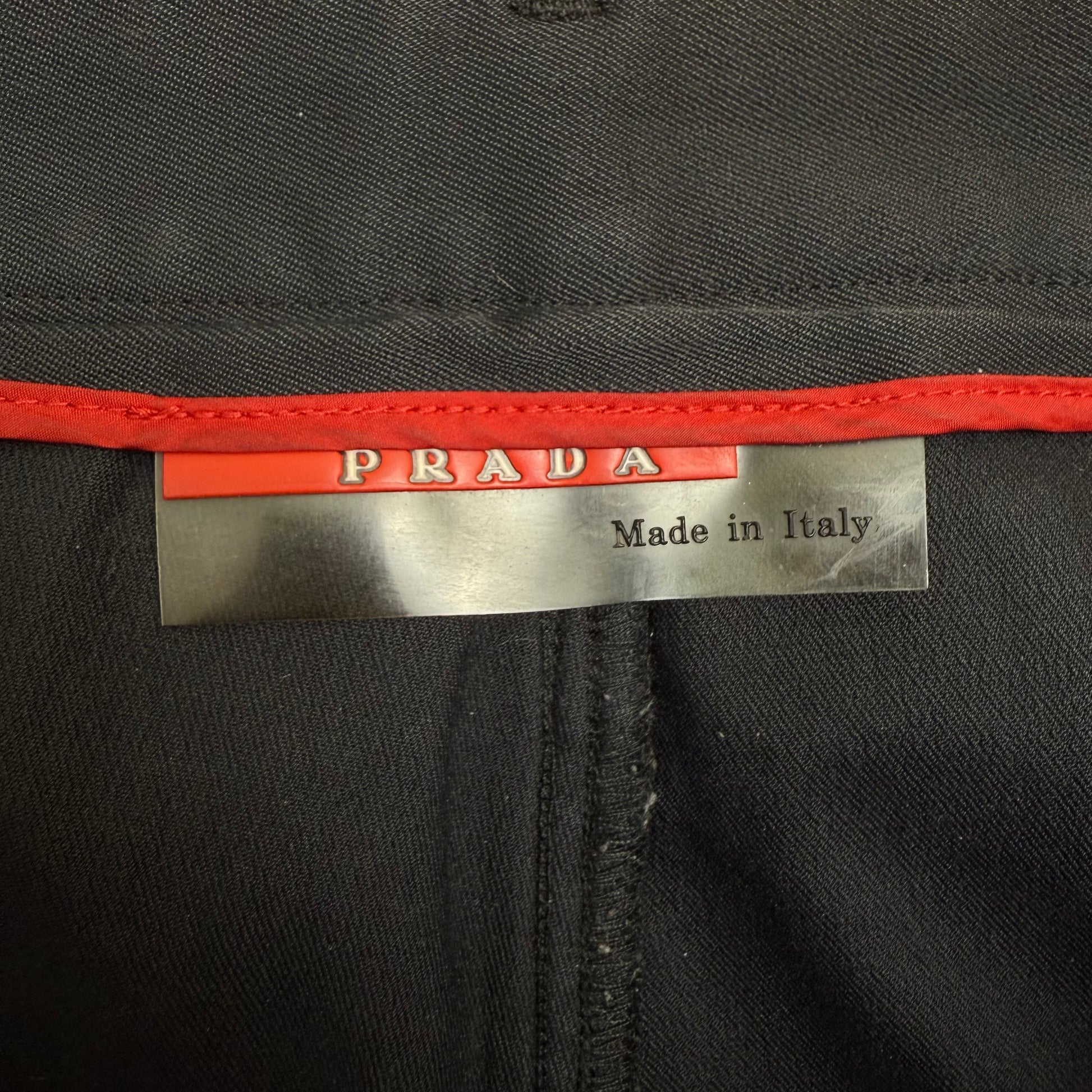 Prada Linea Rossa Technical Sport Trousers double knee