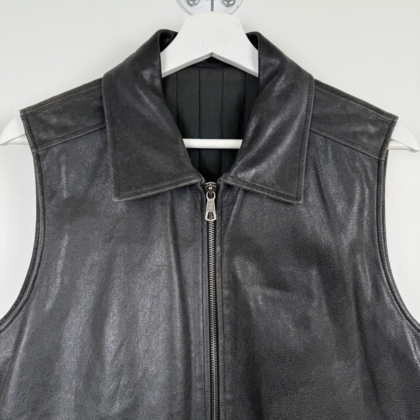 Maison Margiela Line 10 Leather Panel Gilet