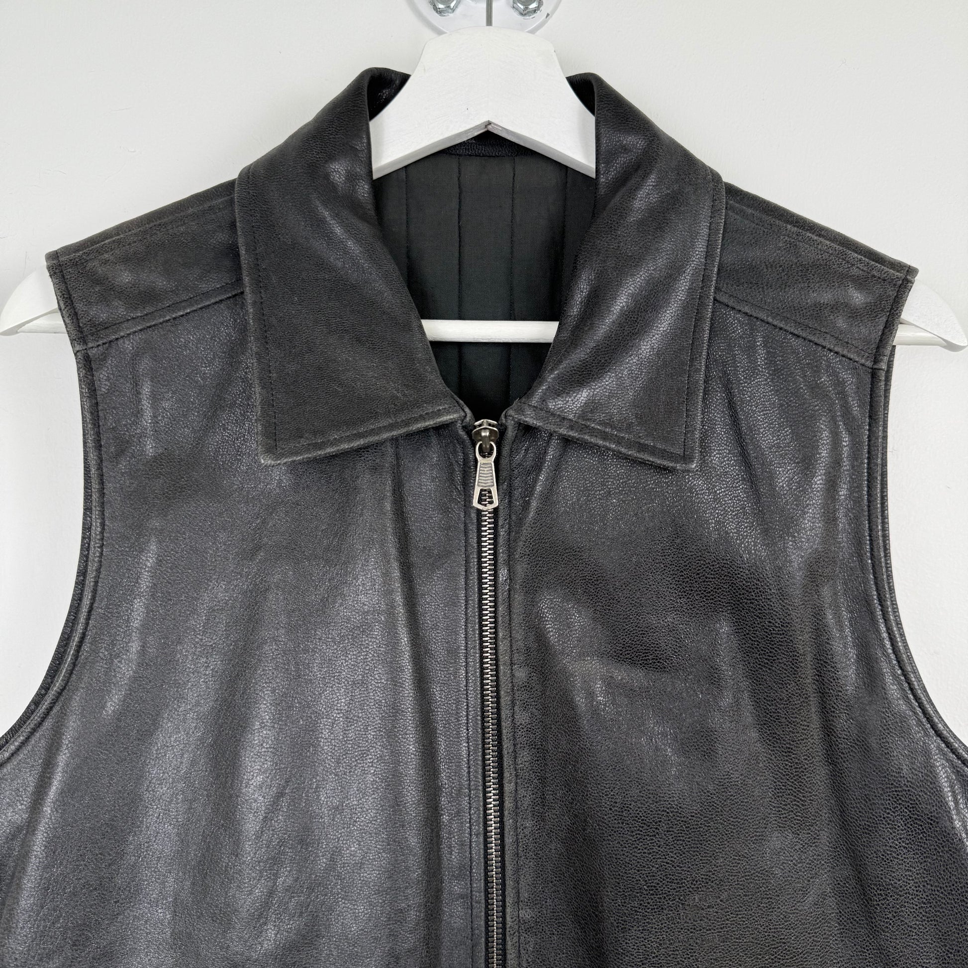 Maison Margiela Line 10 Leather Panel Gilet