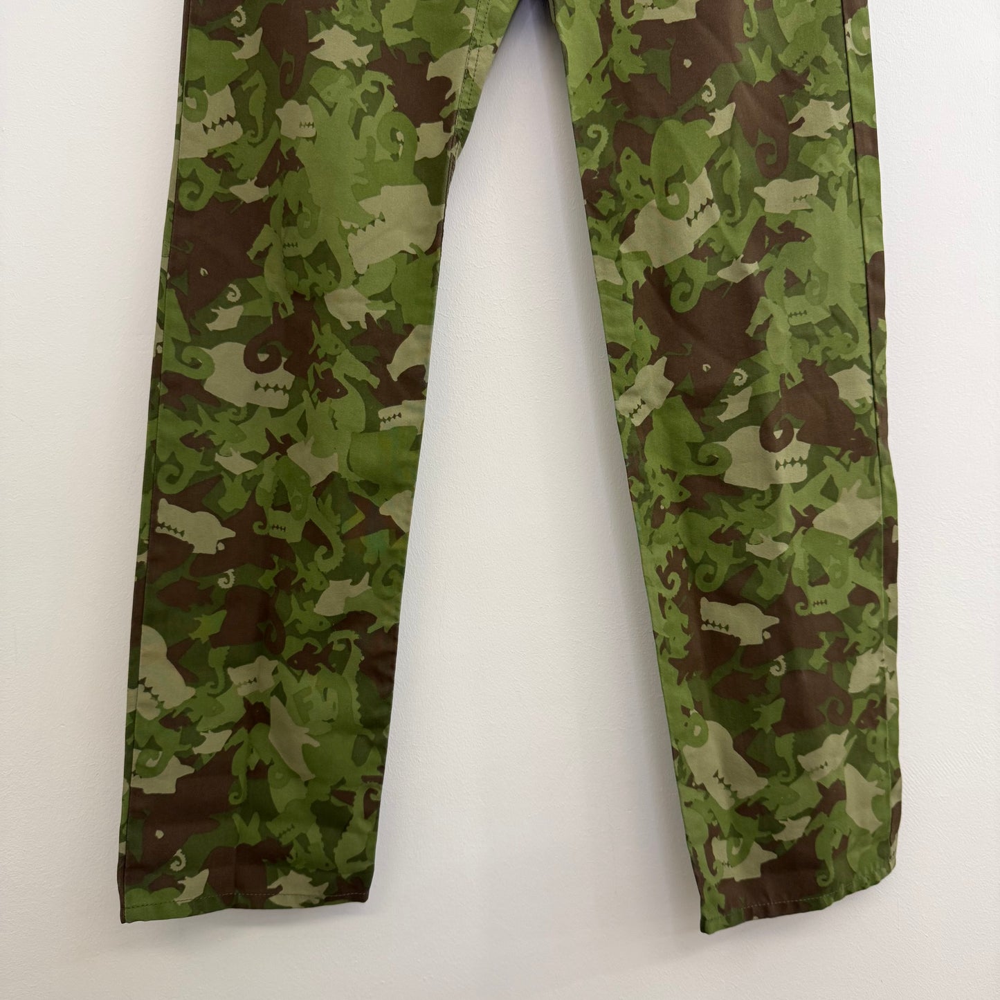 Comme des Garçons Black FW15 Dino Camouflage Trousers