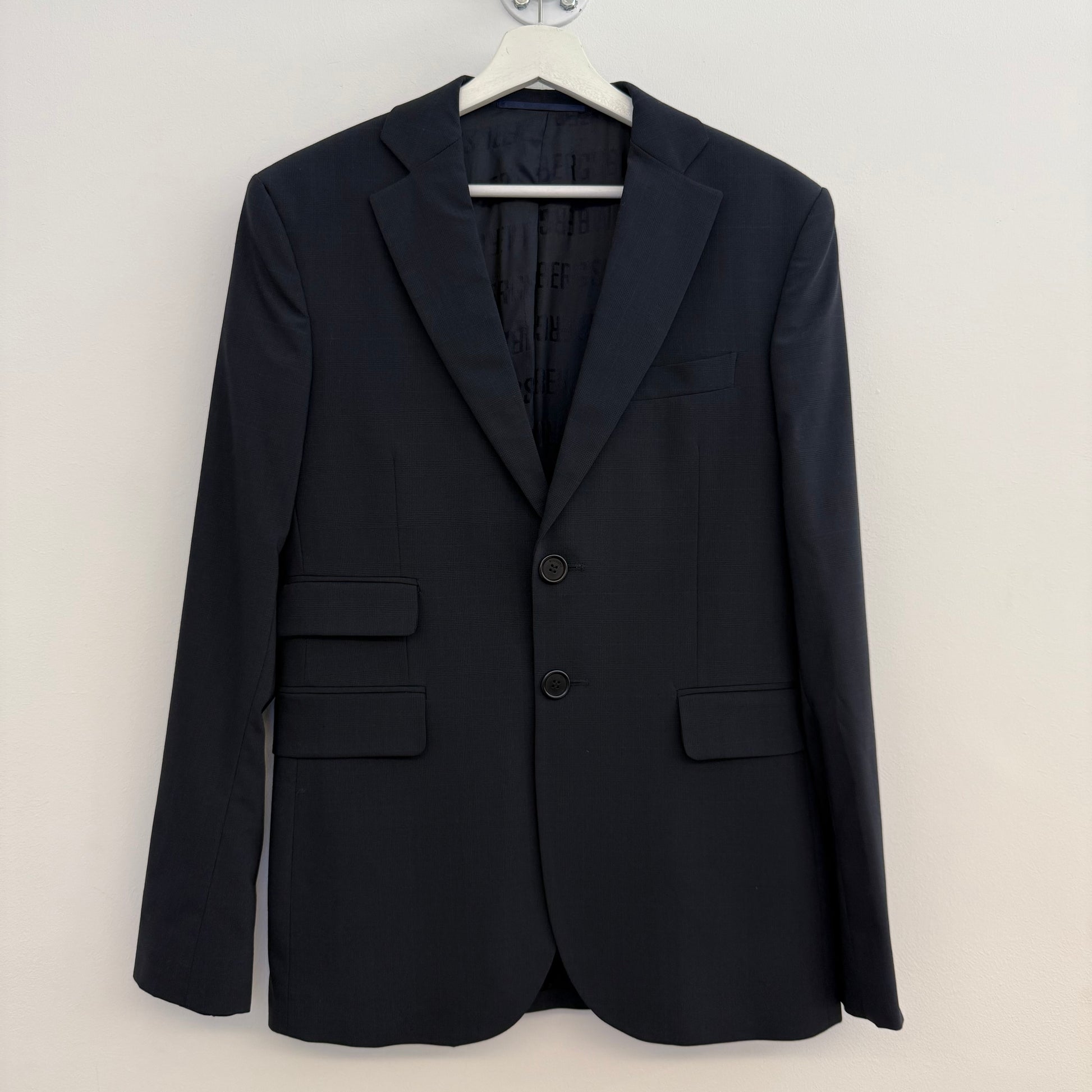 Dirk Bikkembergs dark blue 2 piece suit