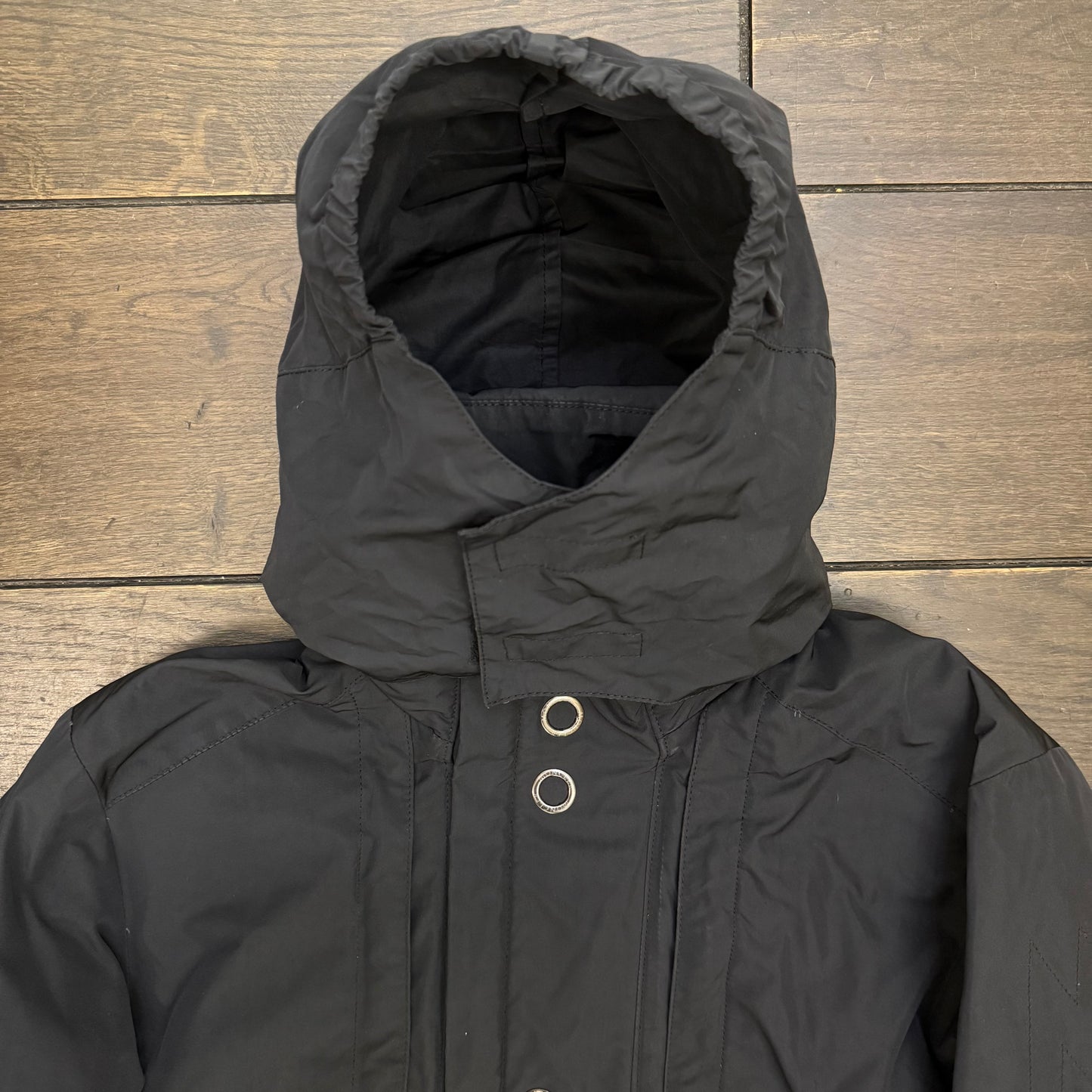 Vintage 80s Moncler Black Padded Jacket