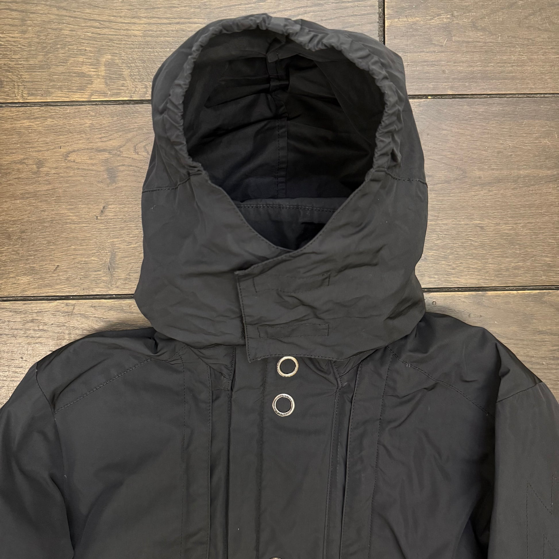 Vintage 80s Moncler Black Padded Jacket