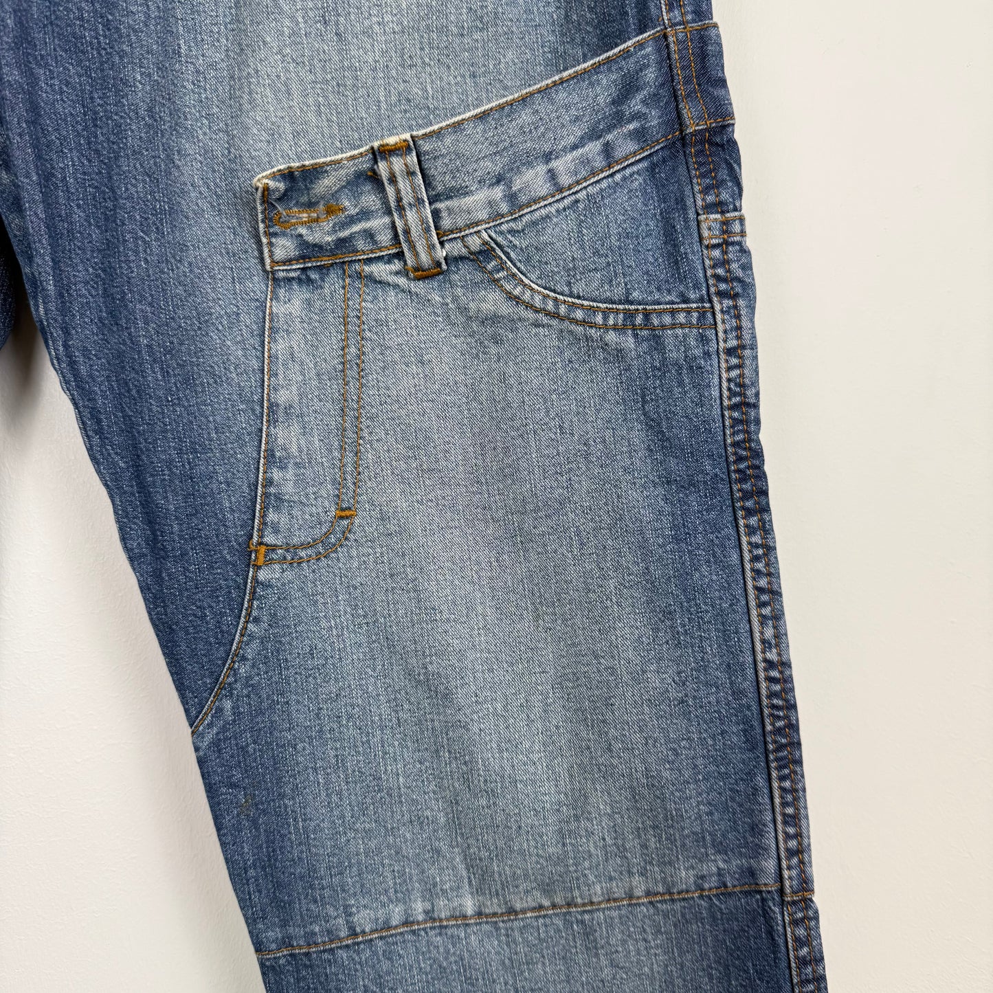 D&G Dolce & Gabbana Reconstructed Multi-Pocket Jeans