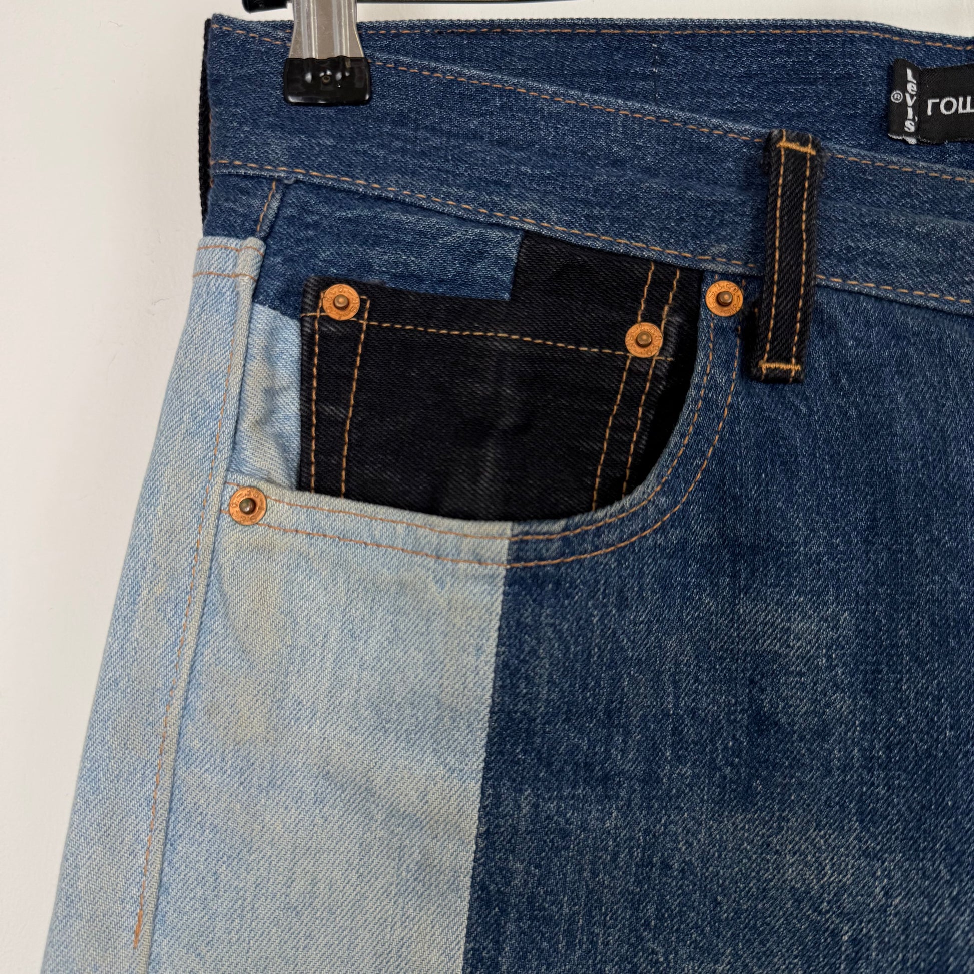 Gosha Rubchinskiy x Levi’s 501 F/W 2018 Patchwork jeans