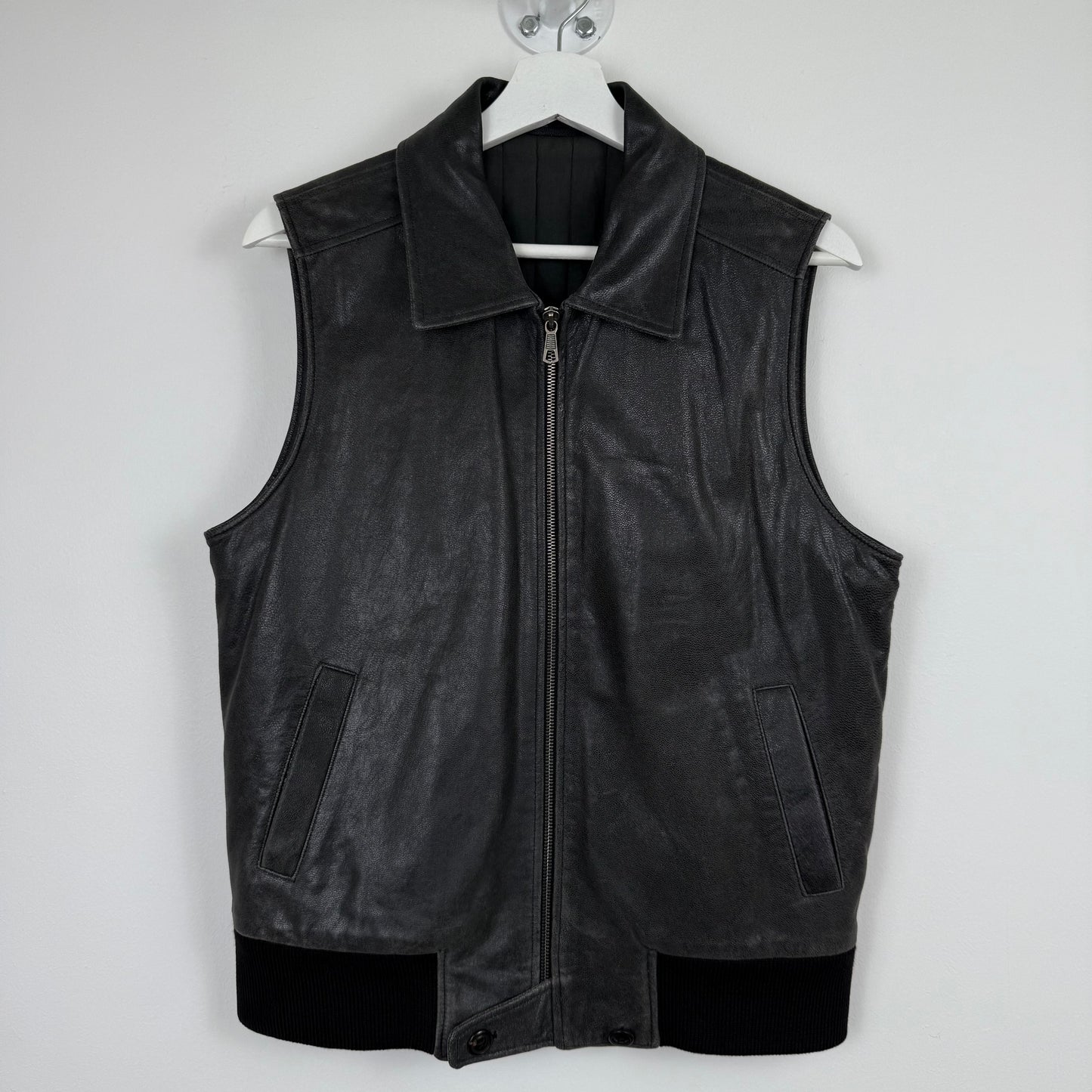 Maison Margiela Line 10 Leather Panel Gilet