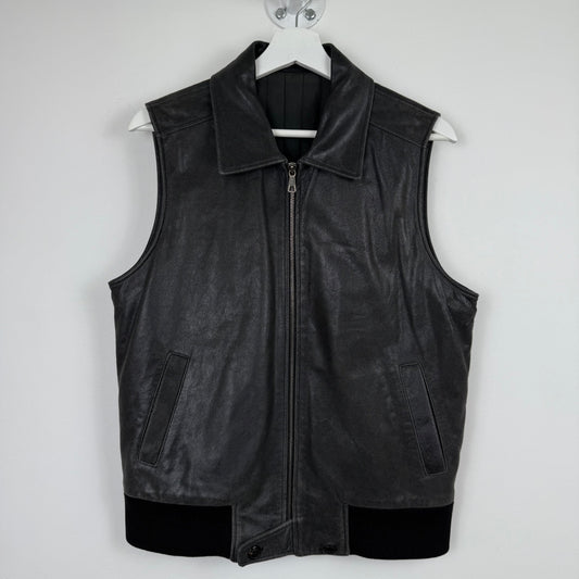 Maison Margiela Line 10 Leather Panel Gilet