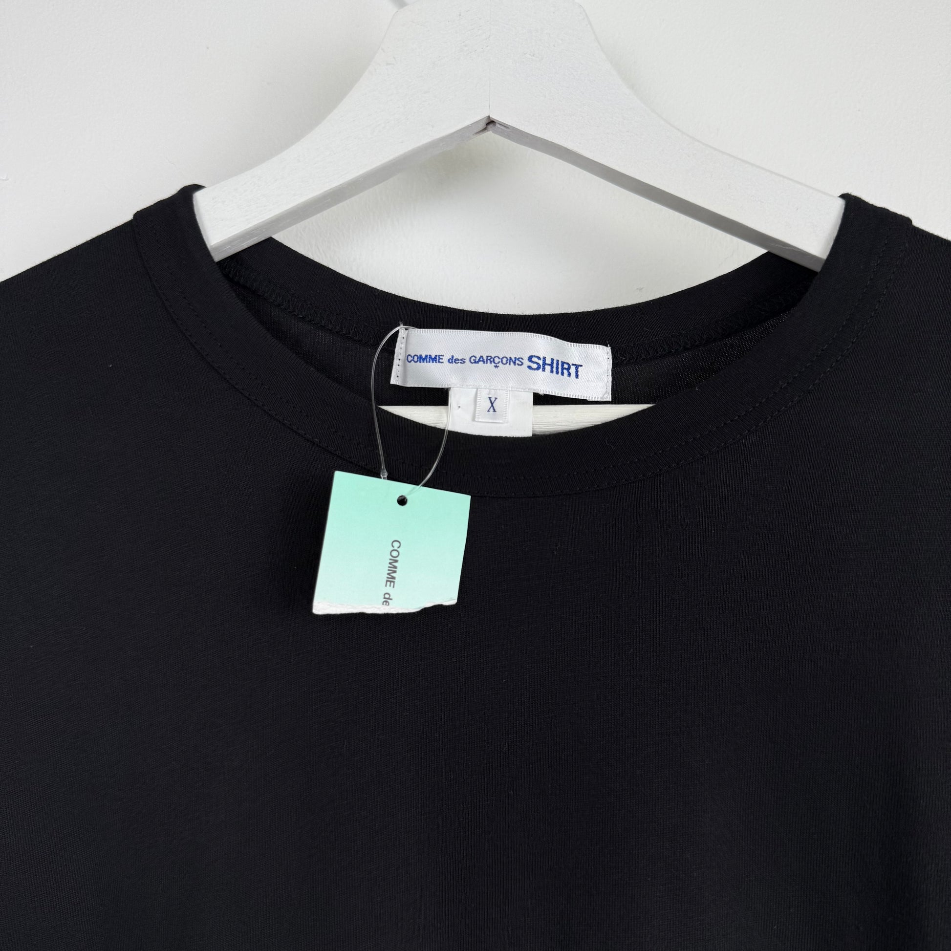 Comme des Garçons SHIRT Logo Longsleeve T-Shirt Black