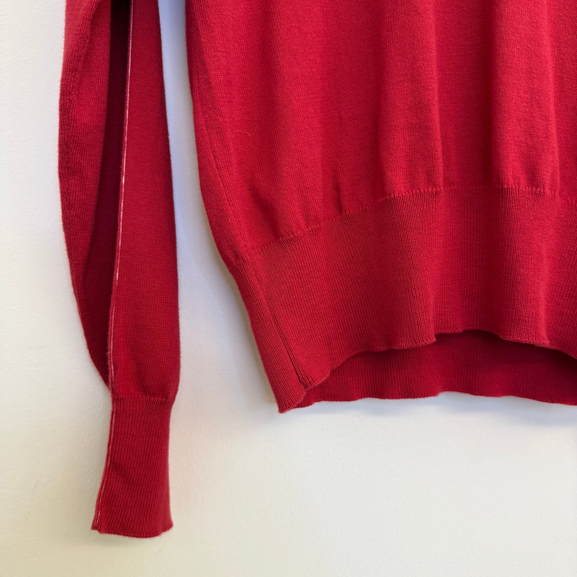 Maison Margiela red sweater