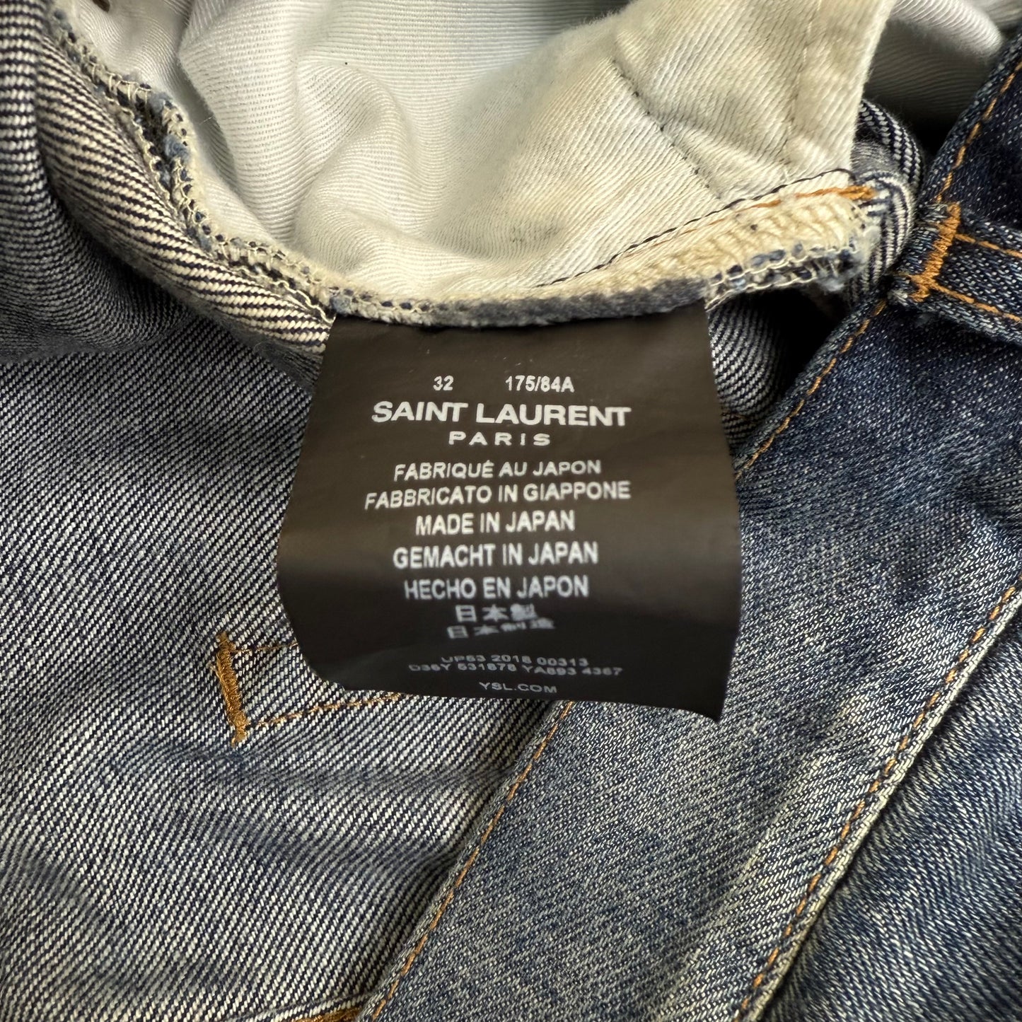 Saint Laurent Paris jeans D02 M/SK-LW