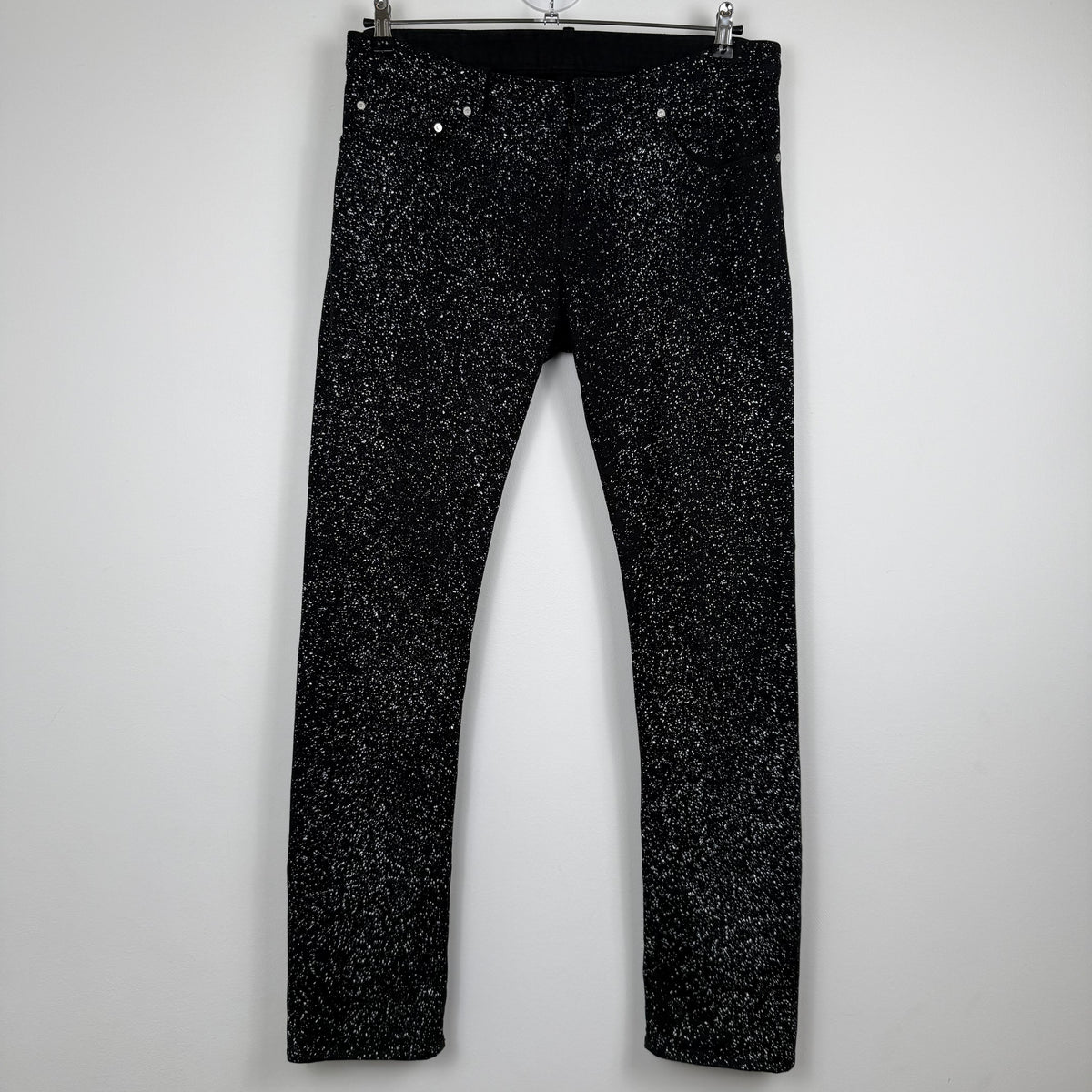 Balenciaga – Paint Splatter Denim Jeans