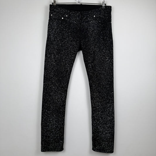 Balenciaga – Paint Splatter Denim Jeans