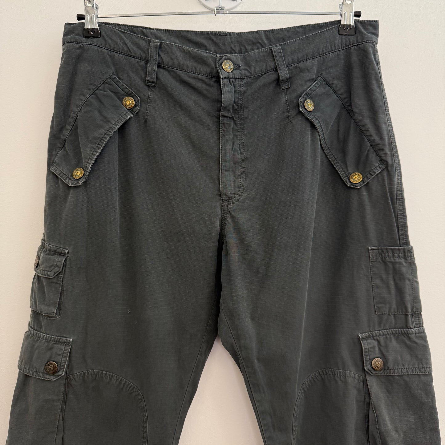 Dolce & Gabbana wide grey cargo pants