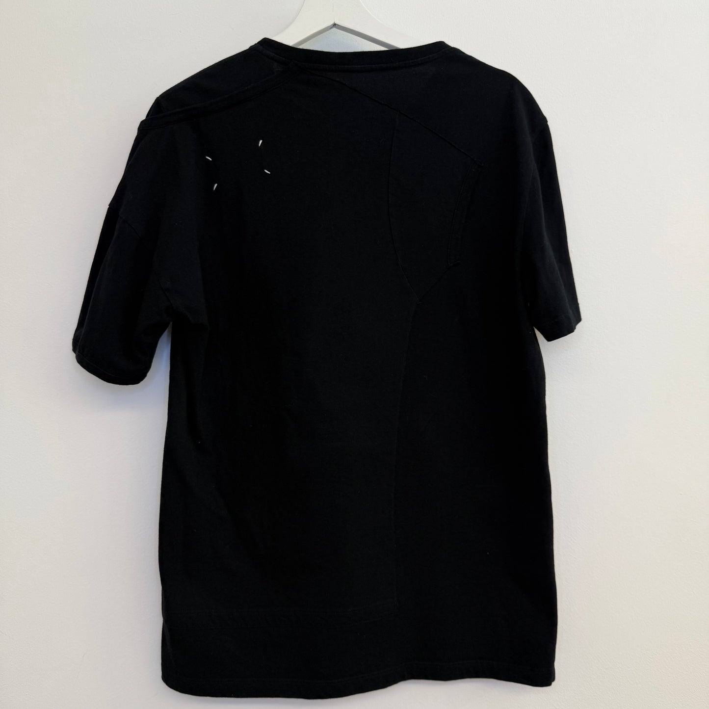 Margiela reconstructed black T-shirt