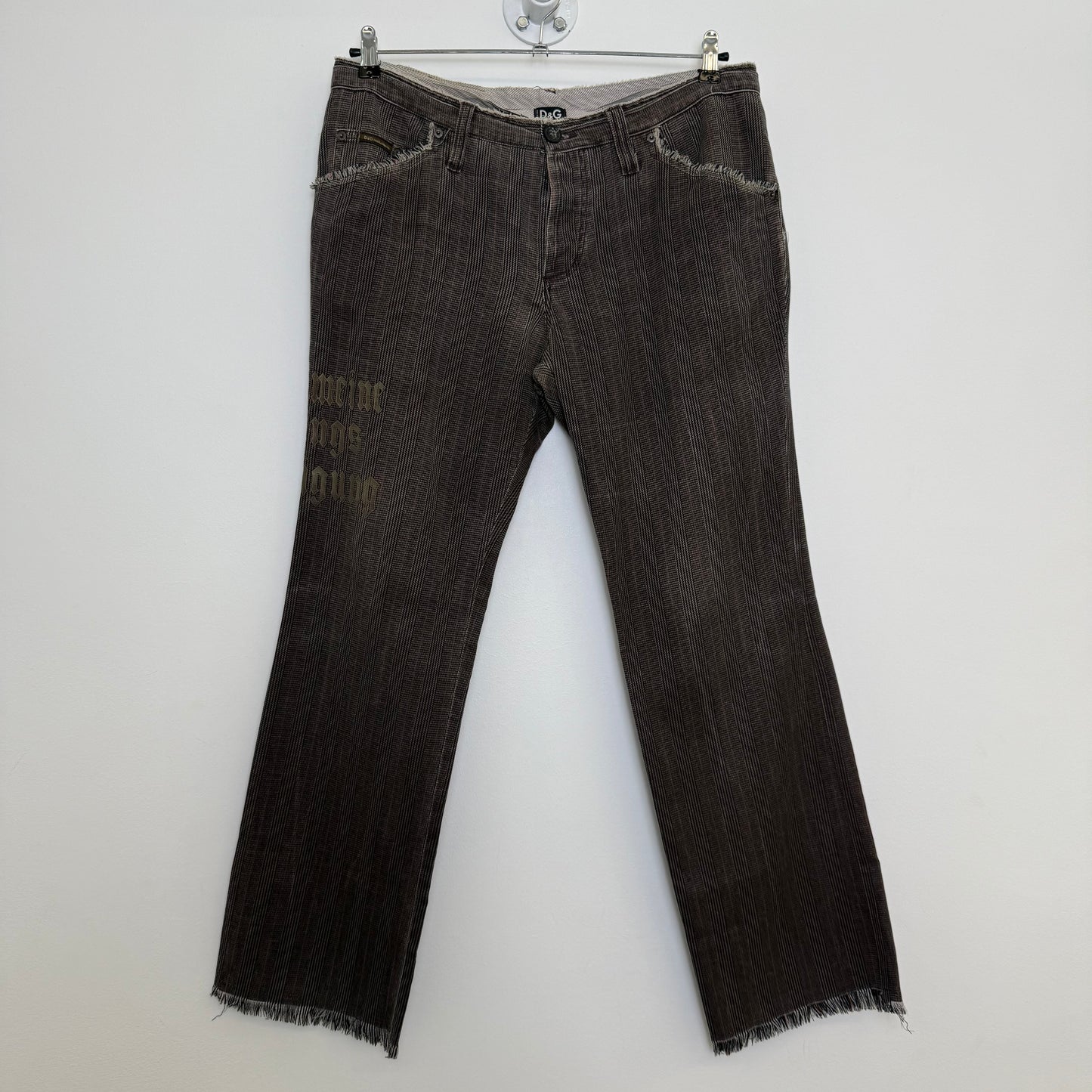 Dolce & Gabbana geruite broek