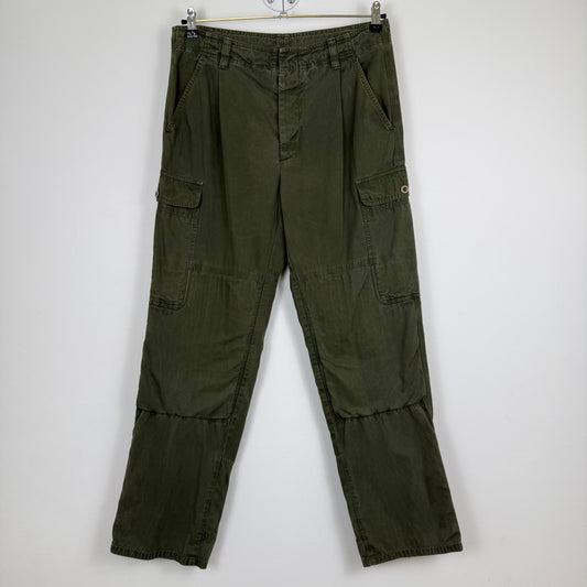 Maison Martin Margiela Line 10 Early 2000s Military Cargo Trousers