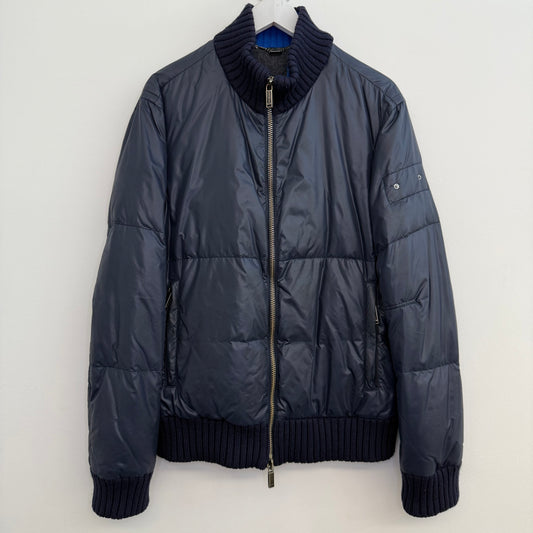 Bikkembergs Rib-Collar Puffer Jacket