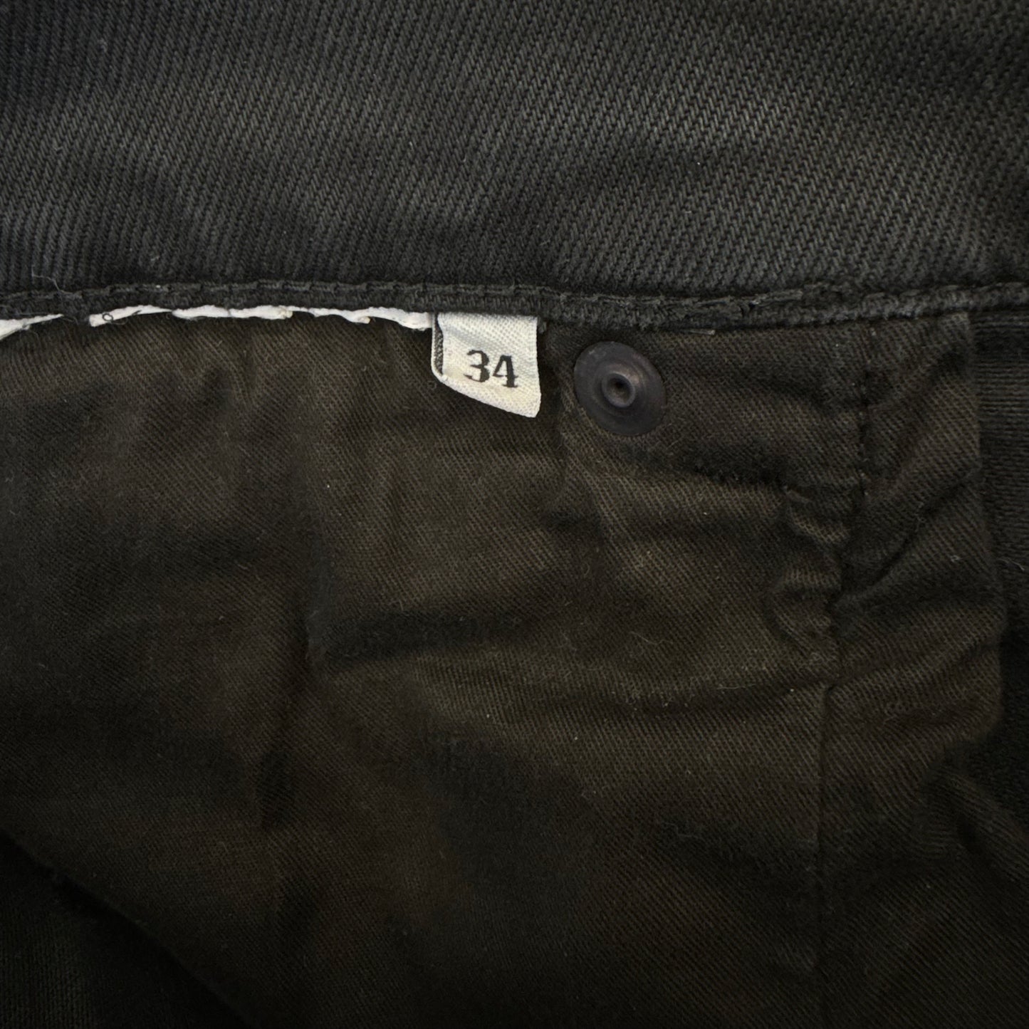 Prada Milano Tight Fit Black Denim Jeans