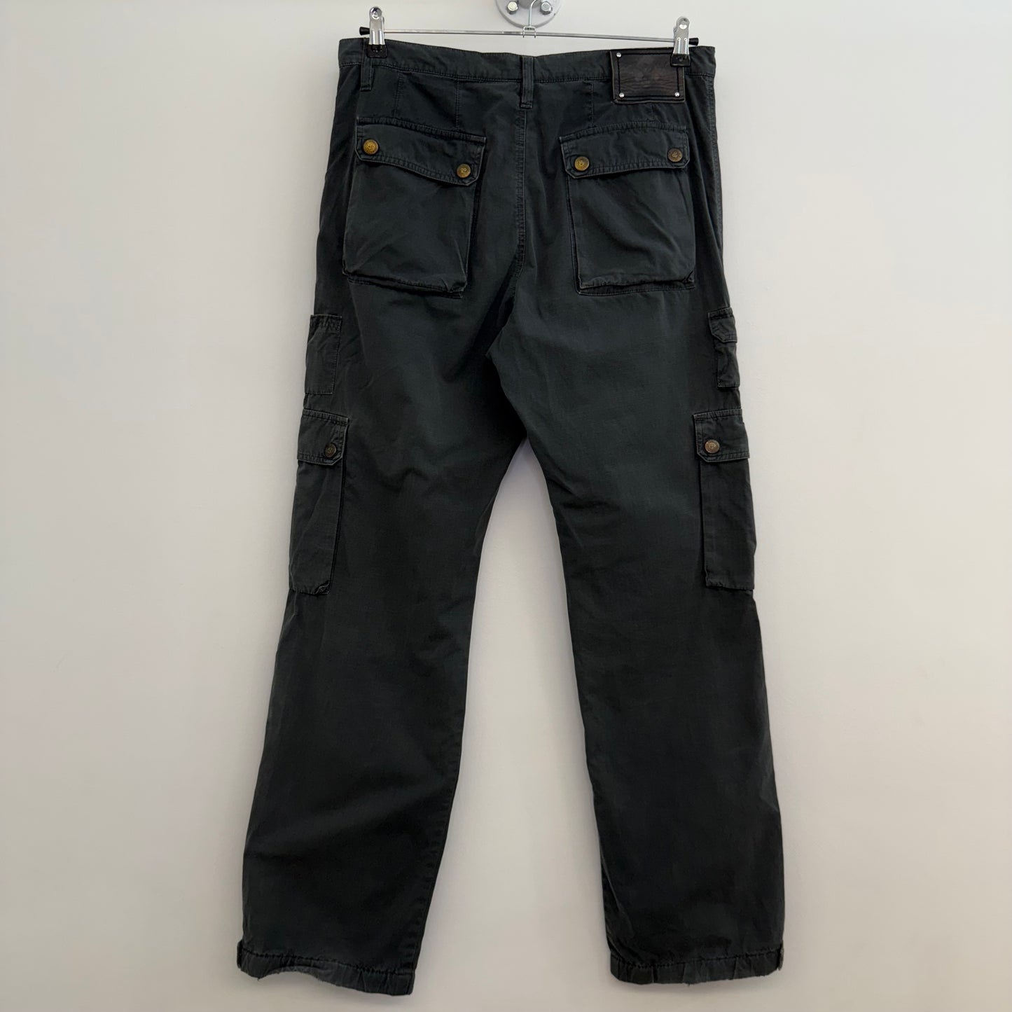 Dolce & Gabbana wide grey cargo pants