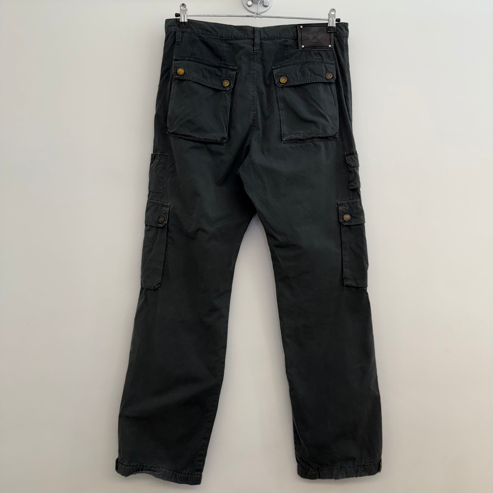 Dolce & Gabbana wide grey cargo pants