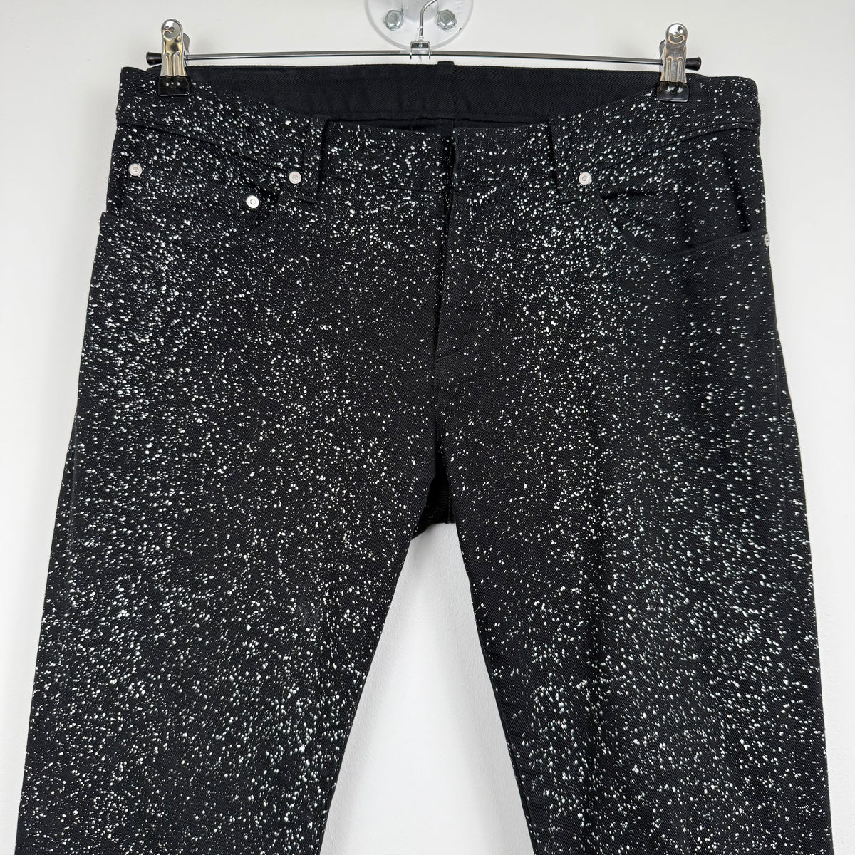 Balenciaga – Paint Splatter Denim Jeans