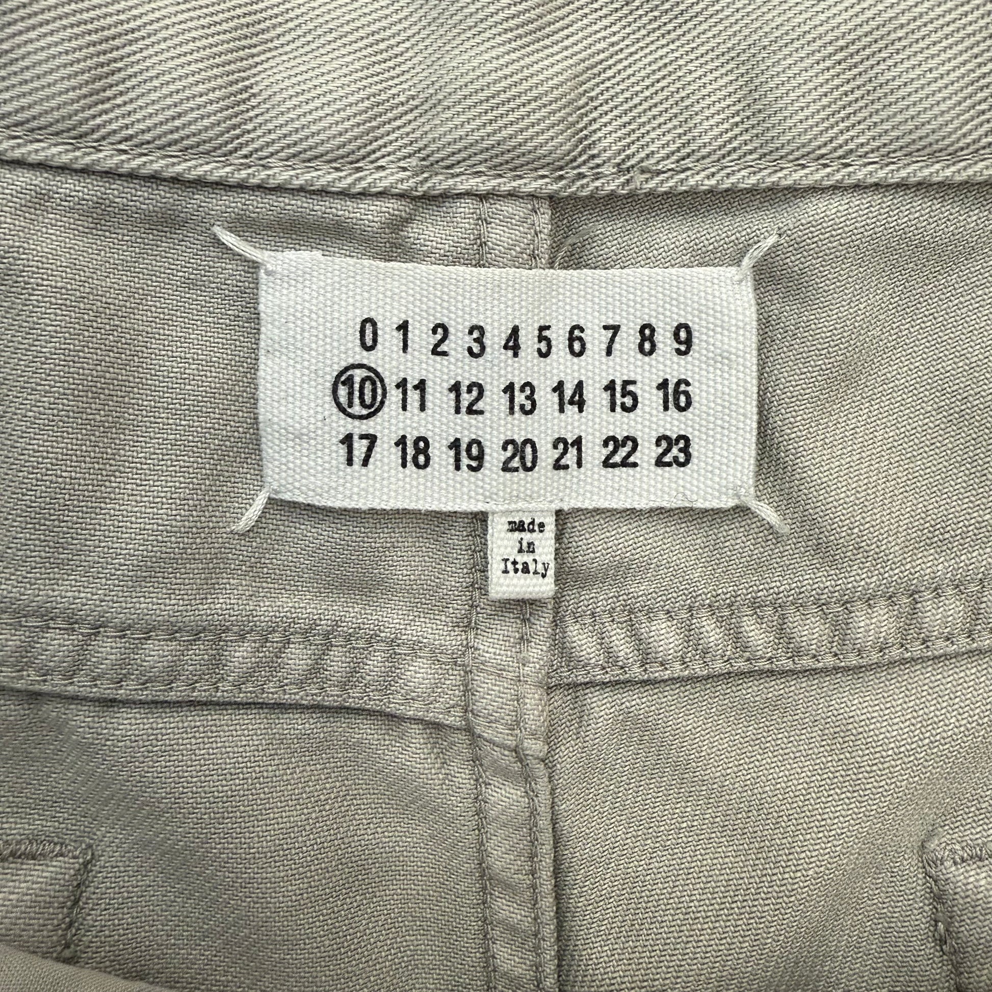 Maison Margiela Line 10 Grey Gradient Wash Jeans