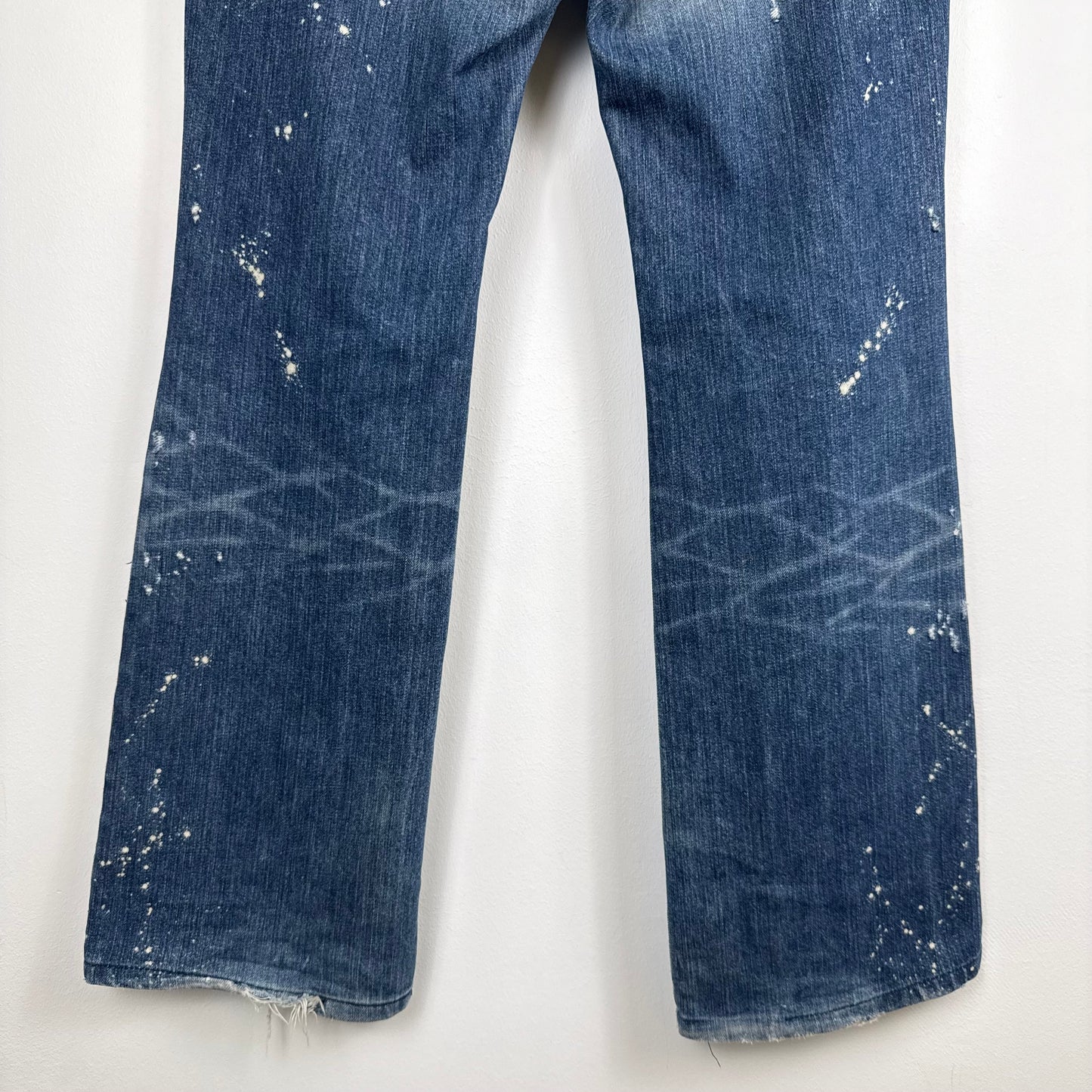 Number (N)ine "Bullet Hole" Distressed Denim Jeans (2001)