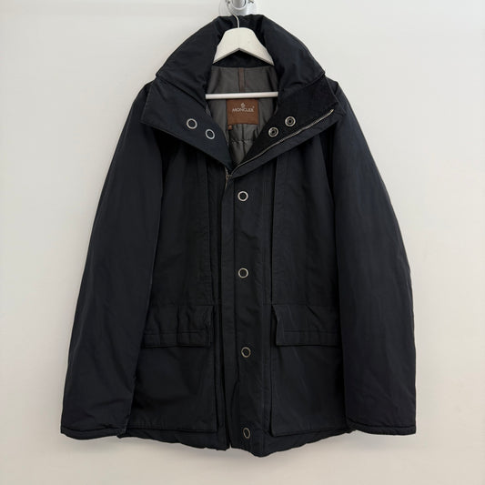Vintage 80s Moncler Black Padded Jacket