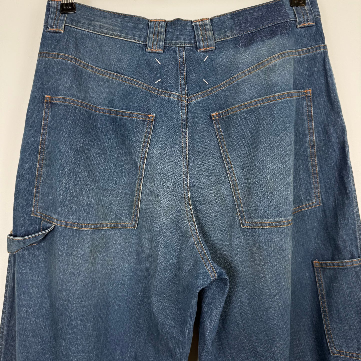 Maison Margiela wide faded carpenter jeans