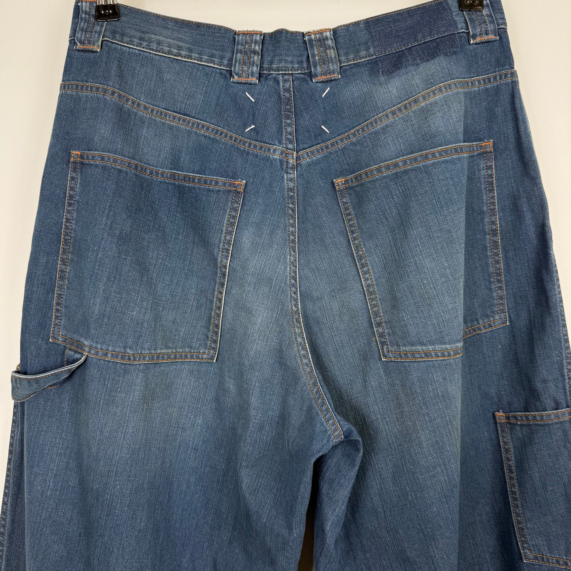 Maison Margiela wide faded carpenter jeans