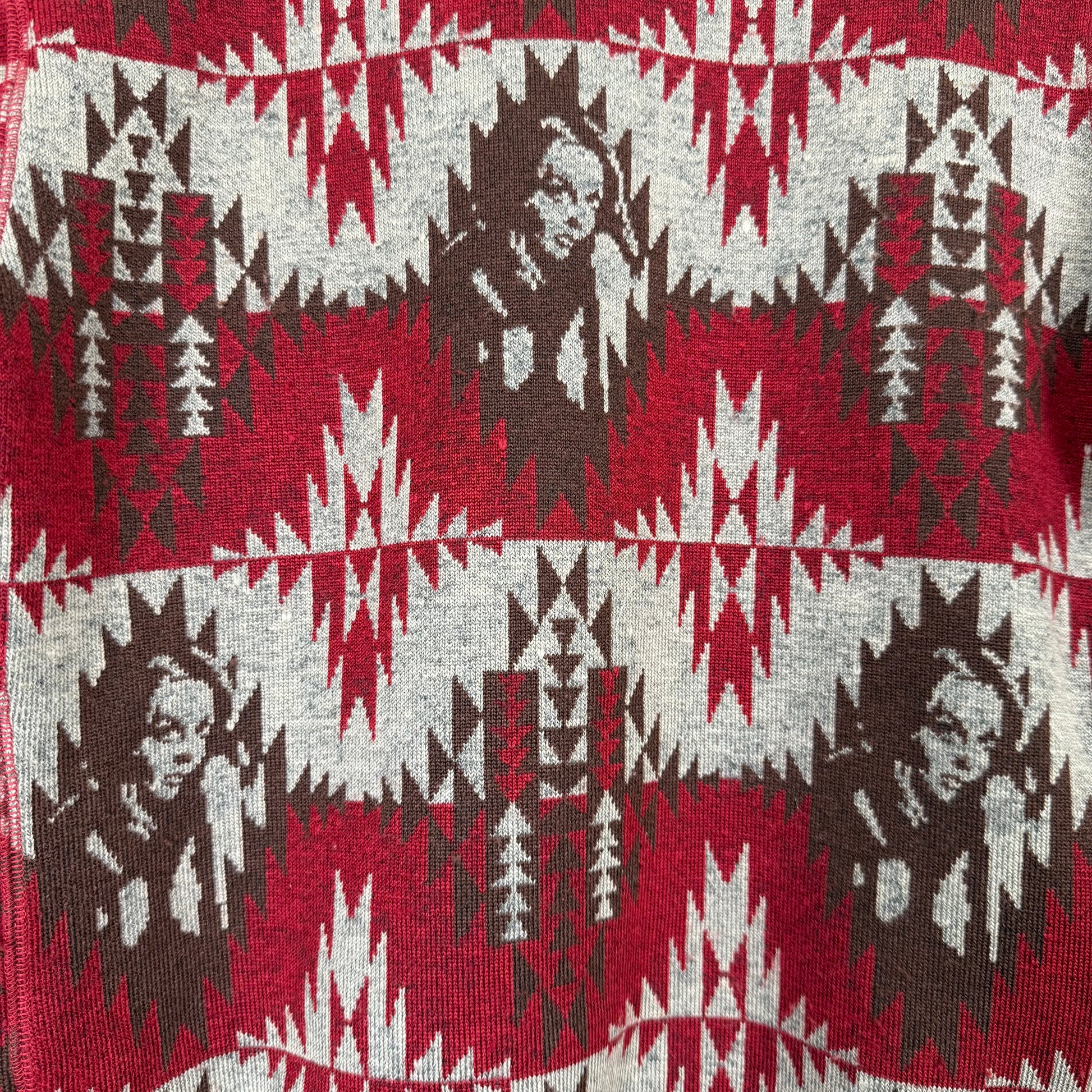 Hysteric Glamour bomber, jacquard all over pattern