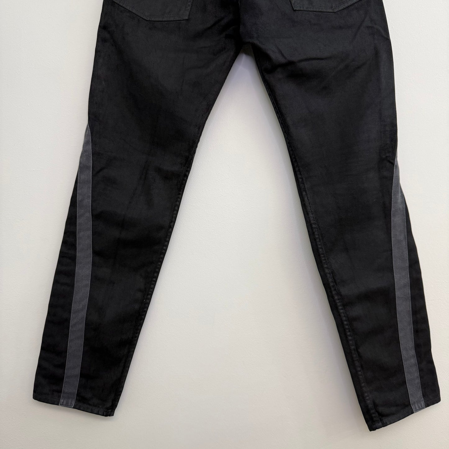 Dries van Noten A/W 2014 waxed bondage jeans