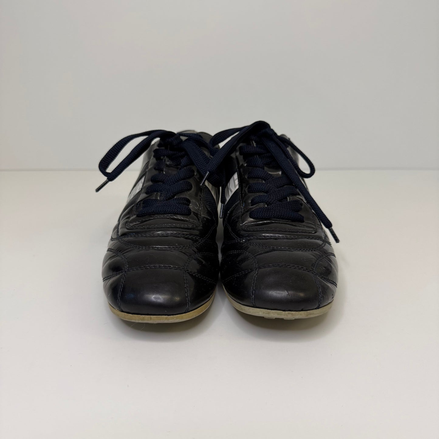 Dirk Bikkembergs shiny black "sportshoes"