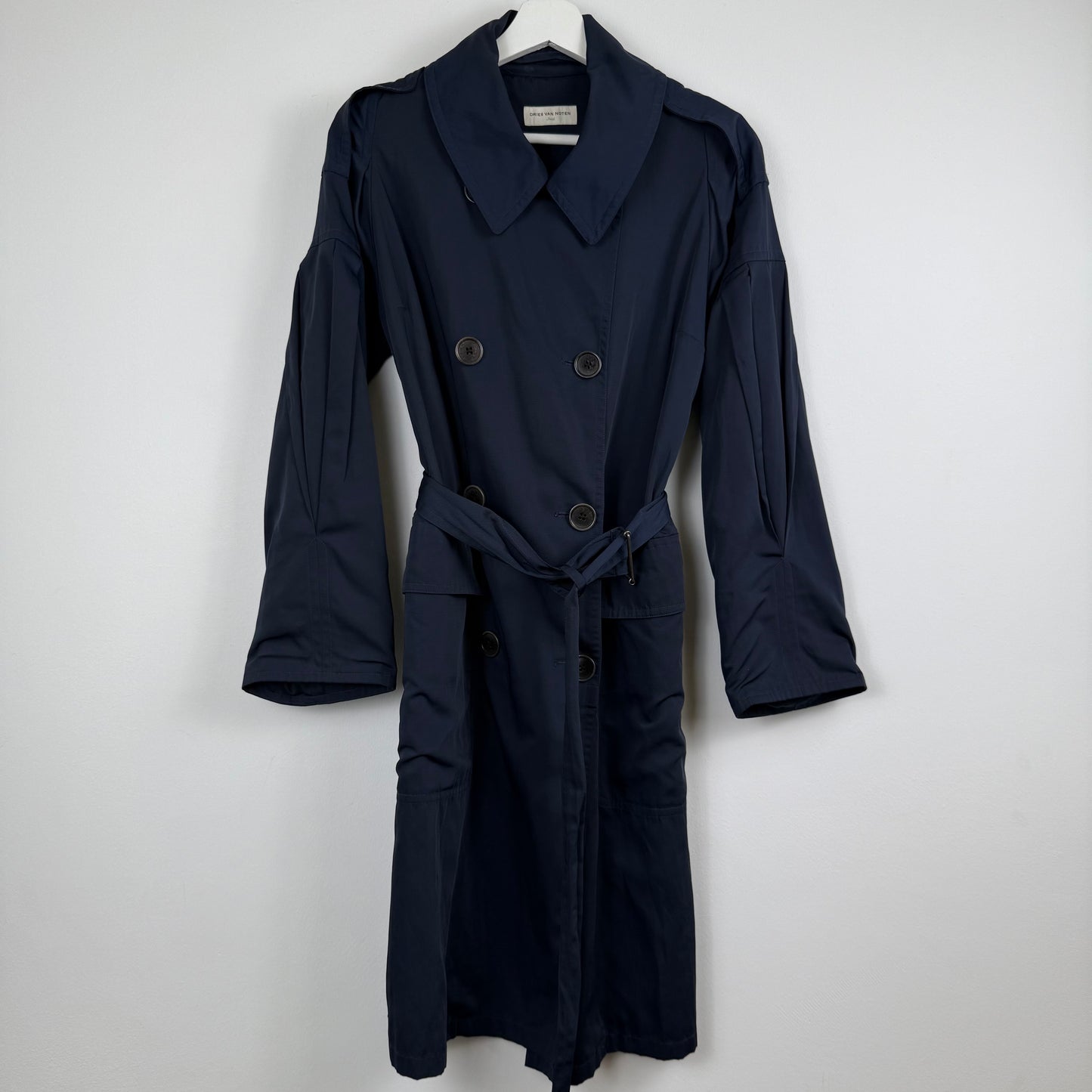 Dries van Noten Pleated Sleeve Trench Coat (Spring/Summer 2018)