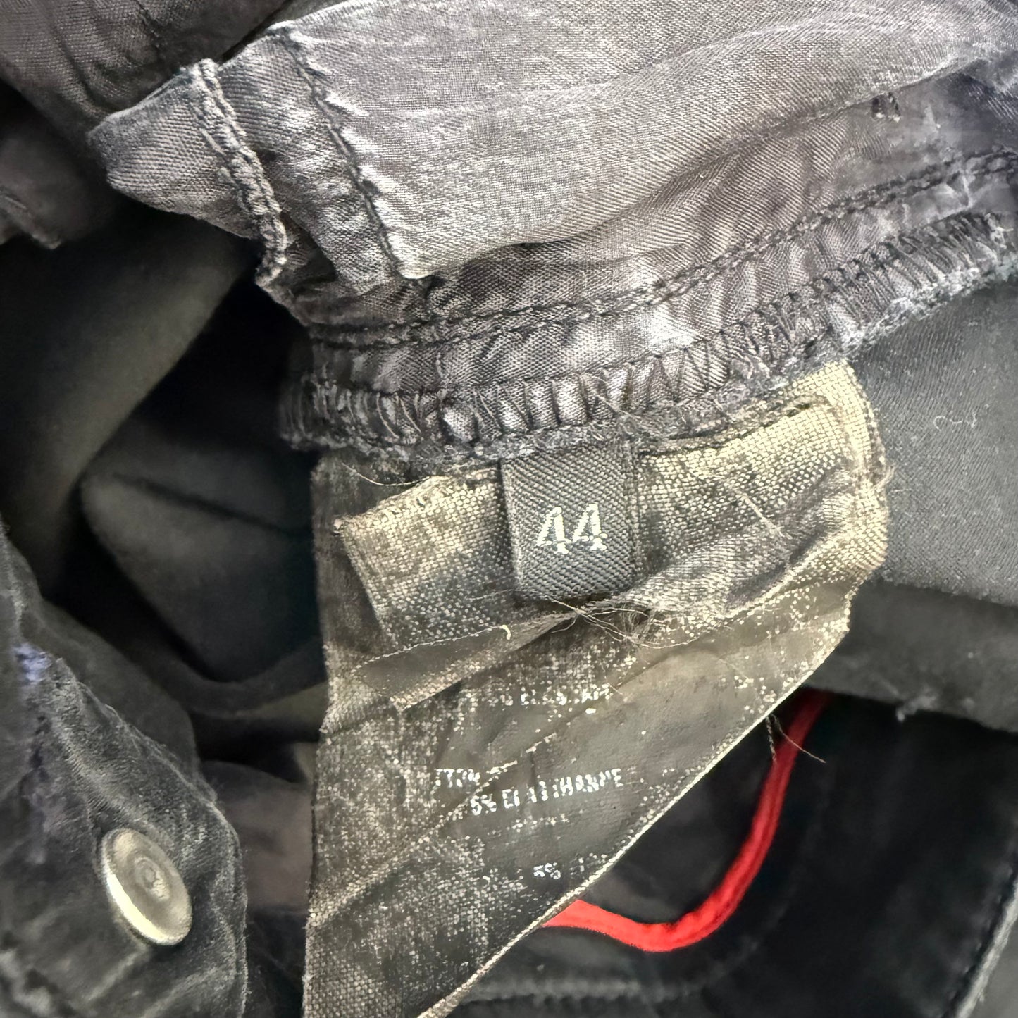 Prada black capri trousers