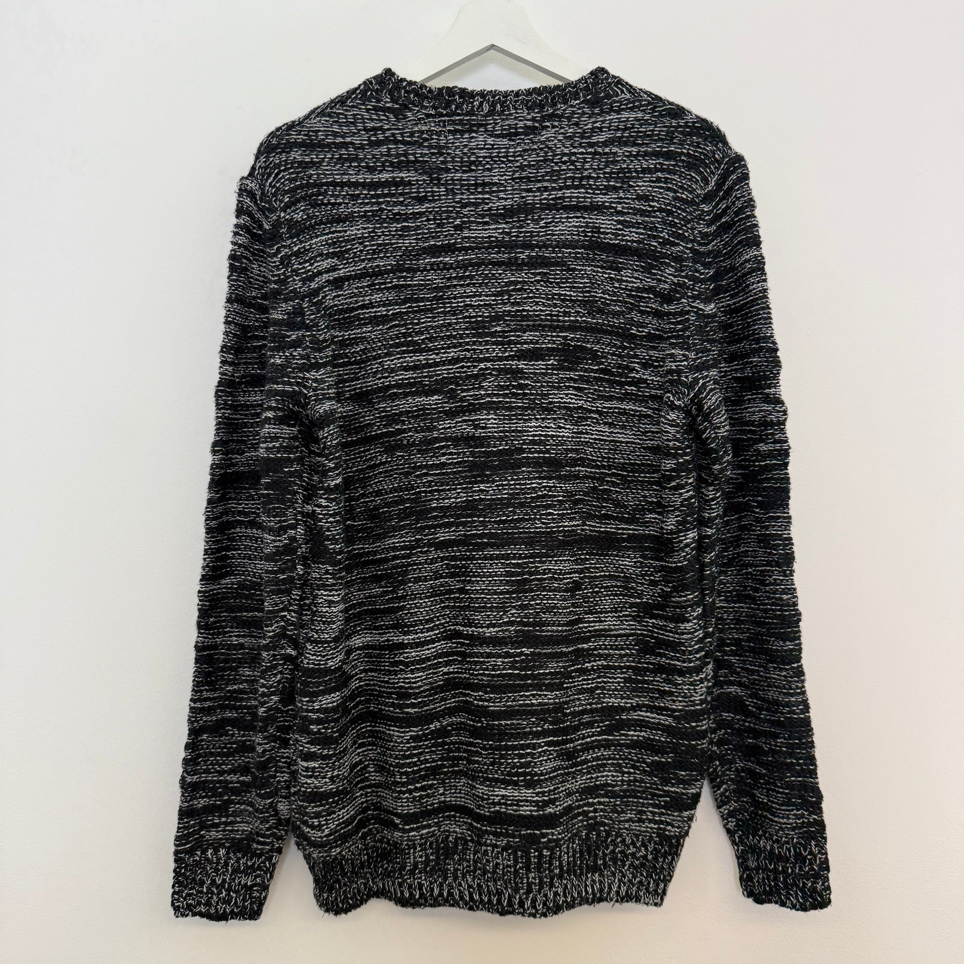 COMME des GARÇONS shirt black/white knitted sweater