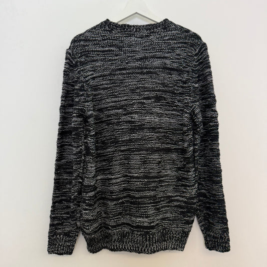 COMME des GARÇONS shirt black/white knitted sweater