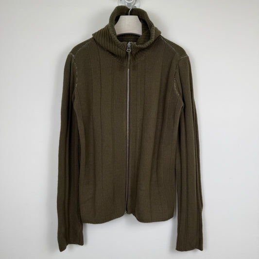 Maison Martin Margiela Line 6 Ribbed Zip Hoodie
