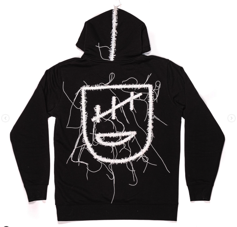 Maas Broekhuizen – Handcrafted "Mask" Hoodie